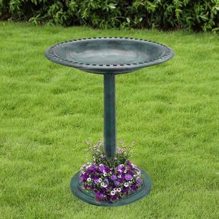 Birdbaths Outdoor Lightweight Rustic for Standing