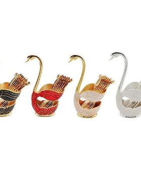 Swn Tblewre Holder Bse Storge Silverwre Orgnizer Forks