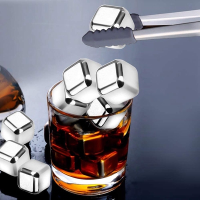 Whiskey Stones Stainless Steel Chilling Stones Whiskey Ice