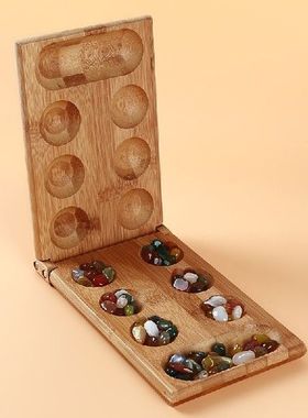 Creative Baby Toys Mancala Board Strategy Game Children&
