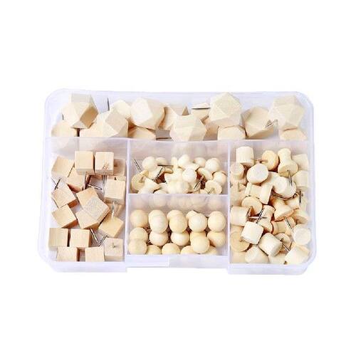 Push Tacks Pin Map Head Thumb Tack Square Notice Nails Cork