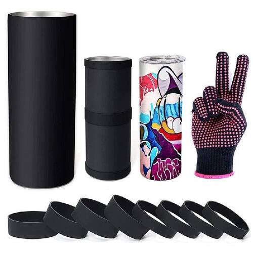 Sublimation Blanks Tumblers Silicone Bands Kit For 20 Oz