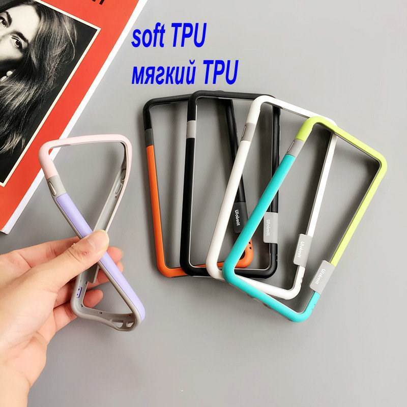 For iPhone XS Max Case Soft Silicone Hybrid Shockproof Bump