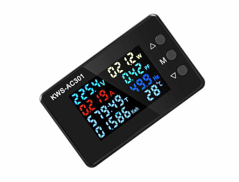 voltage voltmeter led digital voltmeter ac wattmeter 50-300v