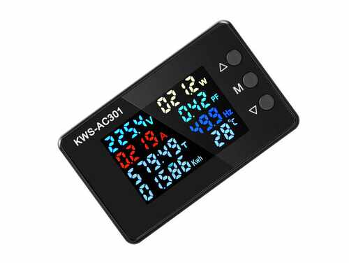 Voltage Voltmeter LED Digital Voltmeter AC Wattmeter 50-300V