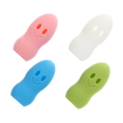 4pcs Toothbrush Covers Anti-Bacterial Silicone Toothbrush