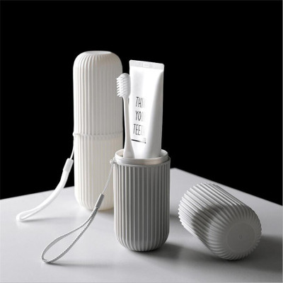 Portable Travel Wash Cup Toothbrush Toothpaste Comb Storage