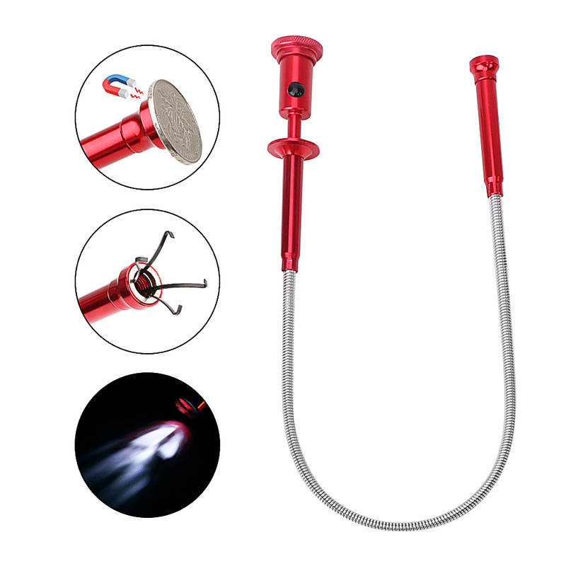 DIYWORK Flexible Pick Up Tool Sewer Cleaning Pickup Tools