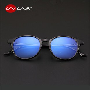 UVLAIK Anti Blue Light Glasses Frame Women Eye Protection An