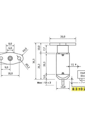 3D Printer ContactSensor Set 3D ContactAuto Leveling Sensor