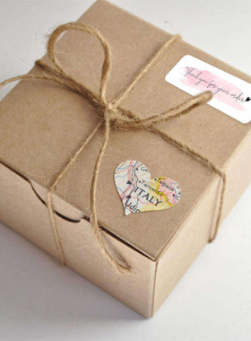 50 Pcs Thank you for your order stickers 1x inch labels