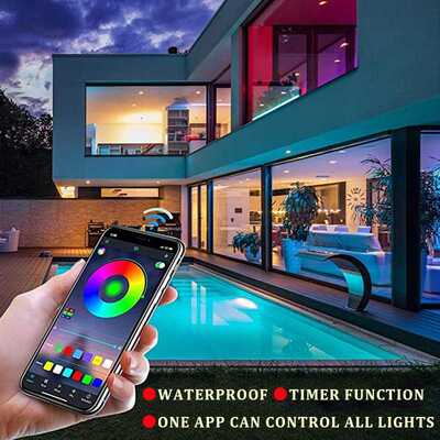 Usb Rgb Led Strip Fairy Lights App Controle Bluetooth Led La