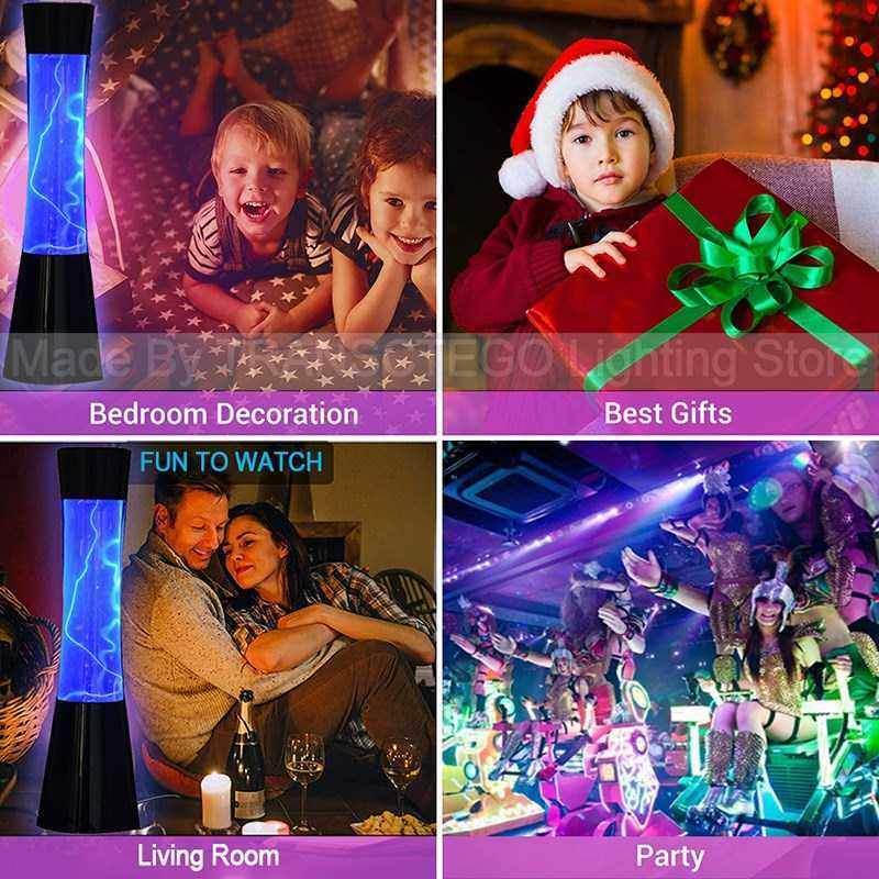 Magic Plasma Lamp Novelty Night Light Touch Control Children