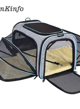 CenKinfo Carrier For Cat Pet  Airline Approved Expandable