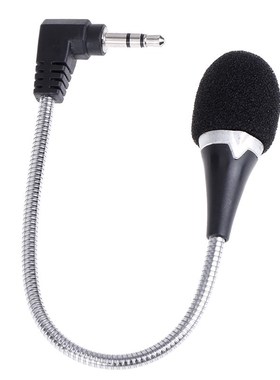 3.5mm Jack Mini Flexible Capacitance Microphone Mic for Mobi