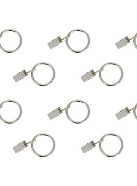 MicroMax Hot 10/16/20/24/30/50pcs Plating Curtain Clips Iron
