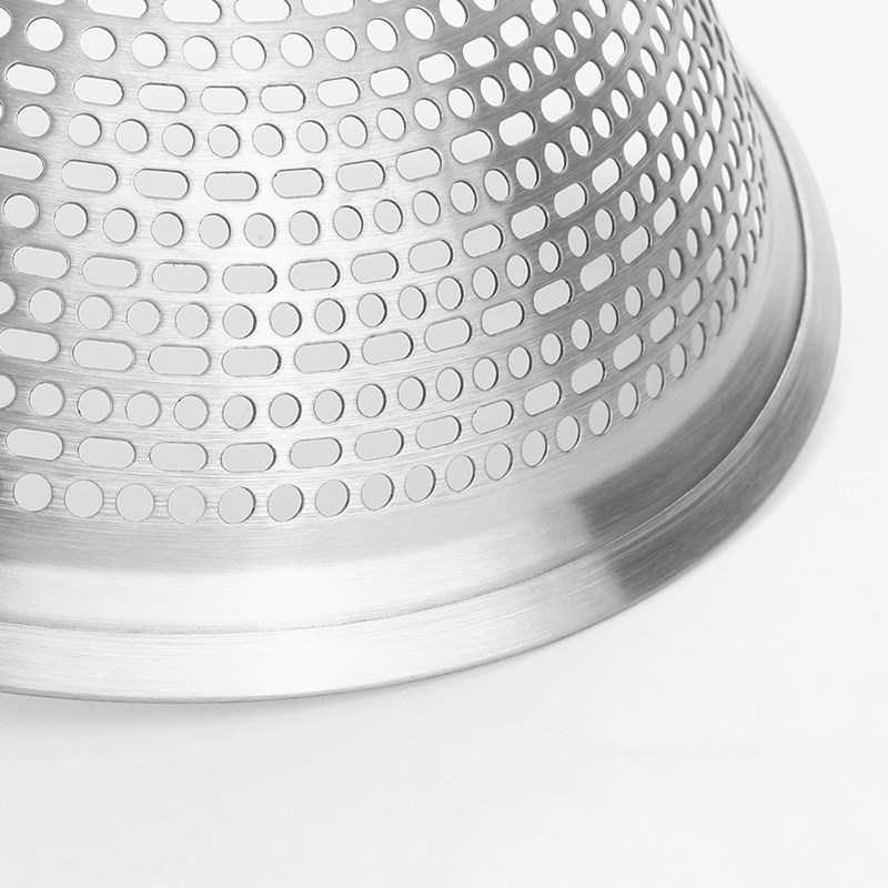 304 Stainless Steel Skimmer Strainer Colander Mesh Deep Frye