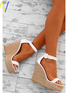 2018 hot woman wedding shoes women high heels summer sandals