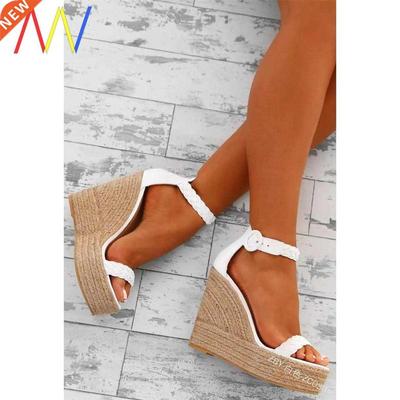 2018 hot woman wedding shoes women high heels summer sandals