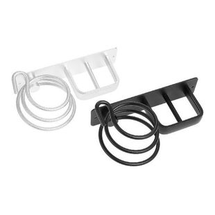 1set Hair Blow Dryer Holder Bathroom Wall Mounted Rack