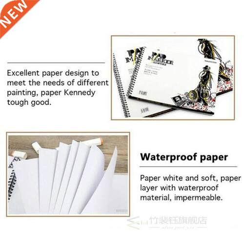 Marker Paper Pad A3 A4 A5 32 Sheets Sketch Artist Drawing Wa