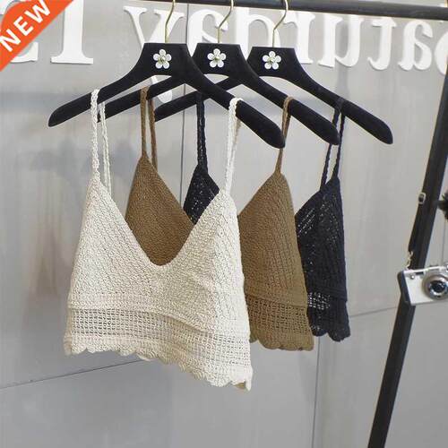 South Korea's new bohemian loose V-neck sweater shor