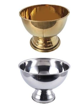 Metal Champagne Ice Bucket Storage Tub Kitchenware Punch