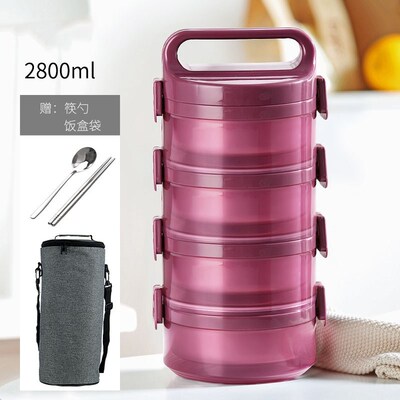 Double Layer Lunch Box Food Thermos Jar Keep Food Hot Conta