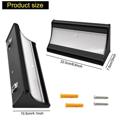 Solar Power Mosquito Repellent Wall Lamp Outdoor Waterproof