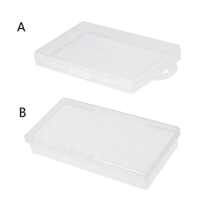 Kotak Penyimpanan Plastik Persegi Panjang Kotak Koleksi