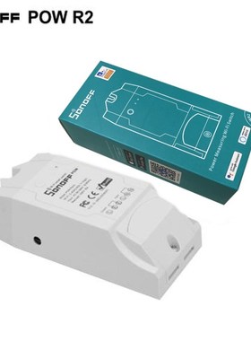 Pow R3/R2, 25A Power Energy Meter Monitor Smart WiFi Switch