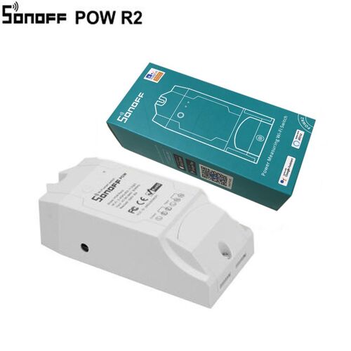 Pow R3/R2, 25A Power Energy Meter Monitor Smart WiFi Switch