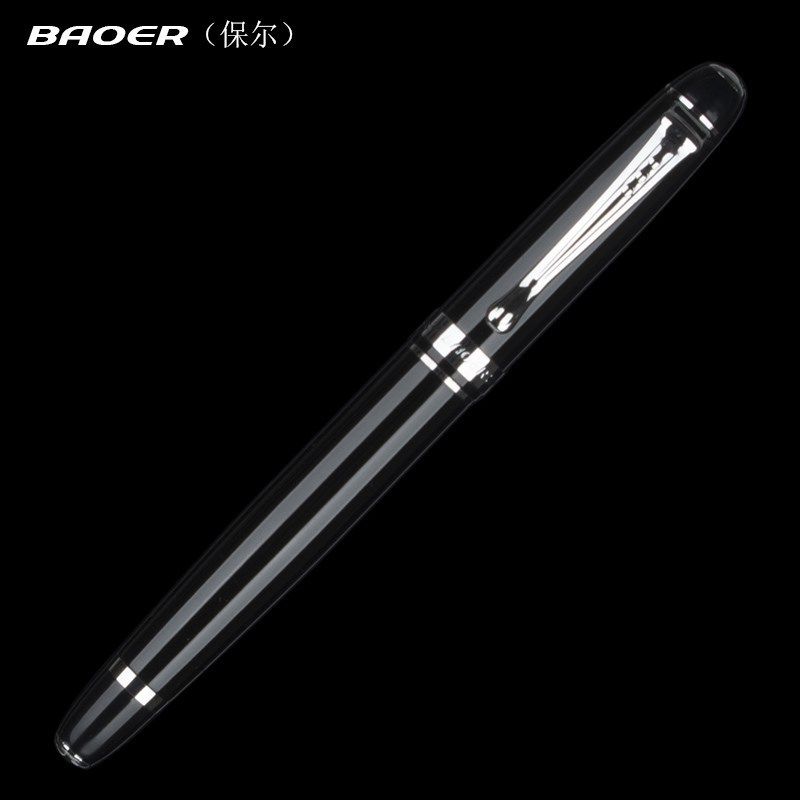 baoer 302 metal ballpoint pen office school supplies stylus