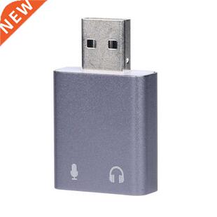 USB 2.0 To 3D Virtual Audio Sound Card Adapter Drop ipping