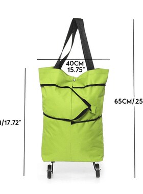 Portable Shopping Trolley Bag Shopping Foldable Cart Folding