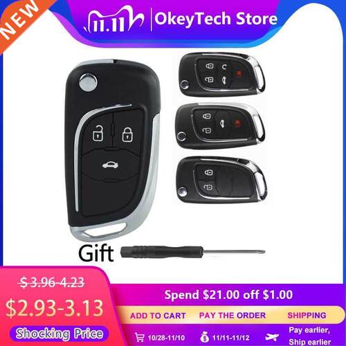 Chevrolet Lova/Aveo/Cruze Remote Car Key Shell 2/3/4/5 Butto
