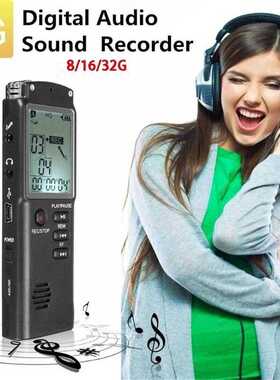 Digital Audio Recorder Professional Rechargeable Voice Recor