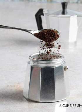 Moka Pot Italian Coffee Machine Espresso Aluminum Geyser Cof