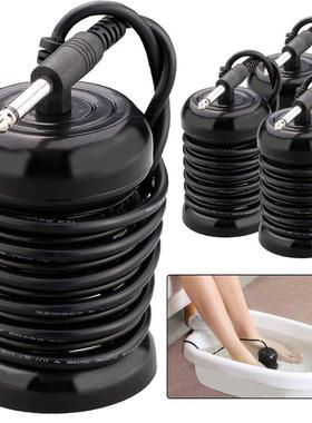 Mini Ionic Detox Foot Bath Arrays Round Stainless Steel