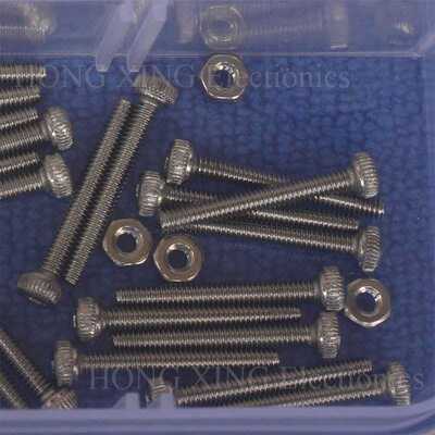 280pcs/set 304Stainless Steel Screw Cap Head Screw Bolt Nut