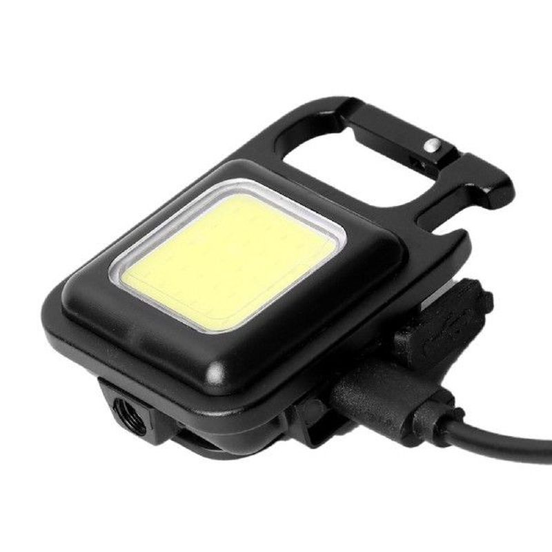 Mini COB Keychain Light 400 Lumens 3 Light Modes Portable