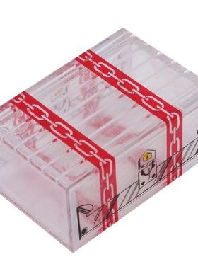1Pcs Hot Funny Magic Toys Transparent Magic Box That Cannot