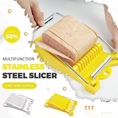 Stainless Steel Ham Slicer Lunch Meat Slicer Banana Cutter
