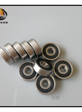 12Pcs 625RS 5*16*5 mm ABEC-7 Ball Bearing 625-2RS 3D Prin