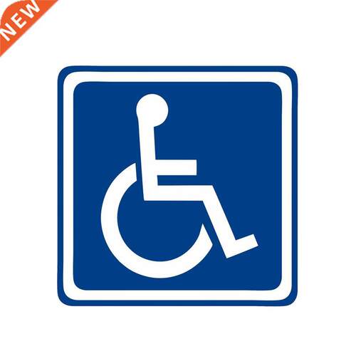 Fashion Disabled Sign Disability Mobility Parking Car Sticke