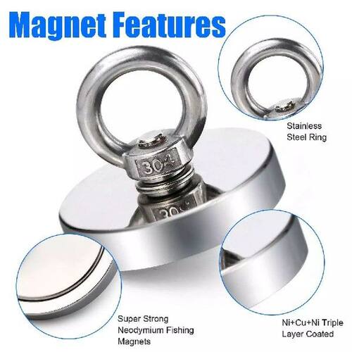 Magnet Kuat Kait Neodymium Magnet Laut Dalam Memancing