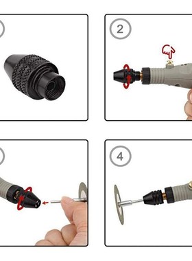 5 Pcs Quick Change Chuck Multifunction Universal Mini Keyles