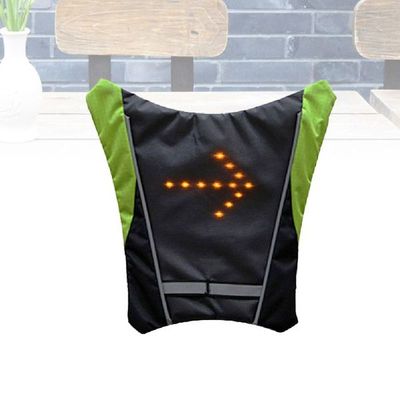 LED Cycling Saddle Vest Charging Turn Signal Direction
