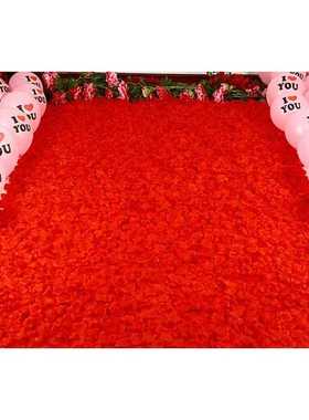 Non-woven Fabrics 3500pcs/Lot 250G 5*5CM Big Rose Petals Wed