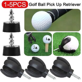 1-5Pcs Golf Ball Pick Up Retriever Putter Grip Toosl Mini